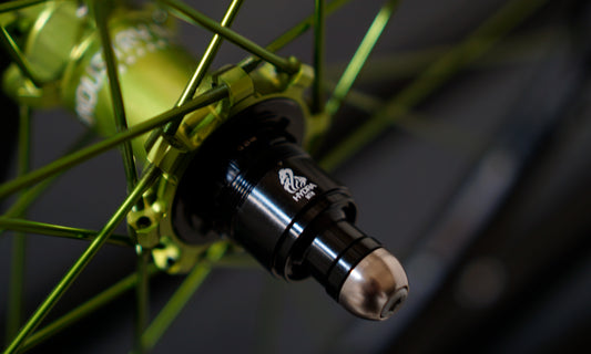 Hydra - TR270 24h - 27.5" - Wheelset - Lime Hub - Lime Spokes - 15x110 - 12x148 - XD