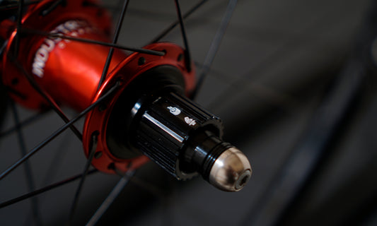 Classic - Enduro-S - 29" - 6 Bolt - Wheelset - Red Hub - Black Spokes - 15x110 - 12x148 - MS