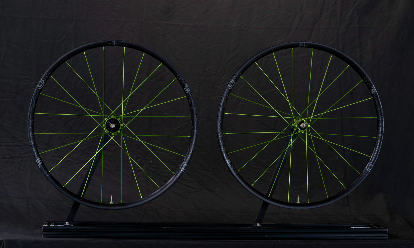Hydra - TR270 24h - 27.5" - Wheelset - Lime Hub - Lime Spokes - 15x110 - 12x148 - XD
