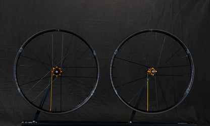 Hydra - TR270 24h - 27.5" - Wheelset - Gold Hub - Color Pattern dyd - 15x110 - 12x148 - MS